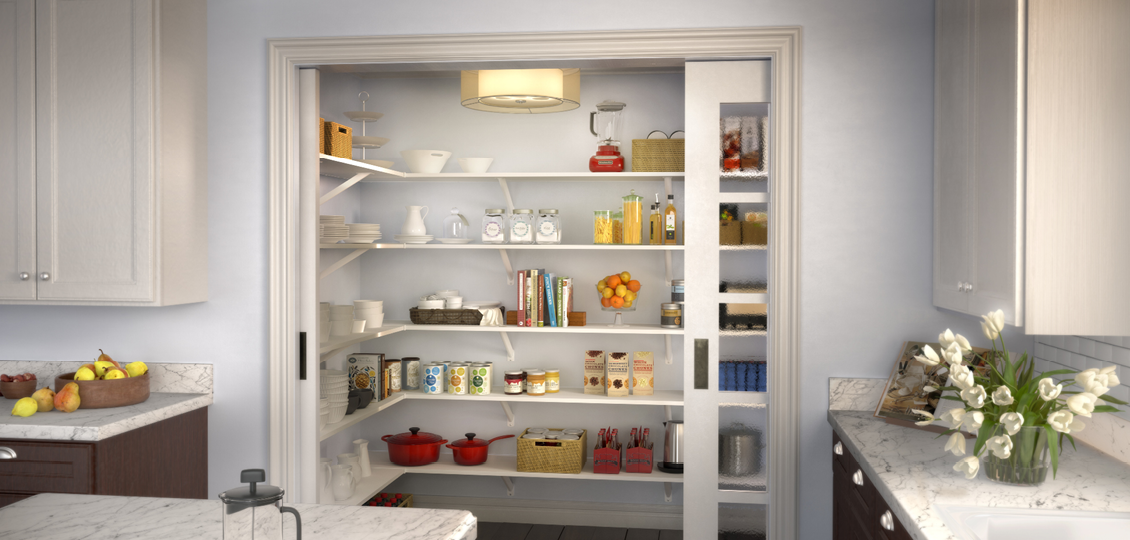 Closetmaid Professional Services, Pantry Closet Shelving Systems